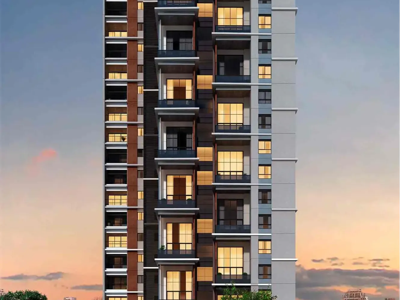 fachada Edge Cambui