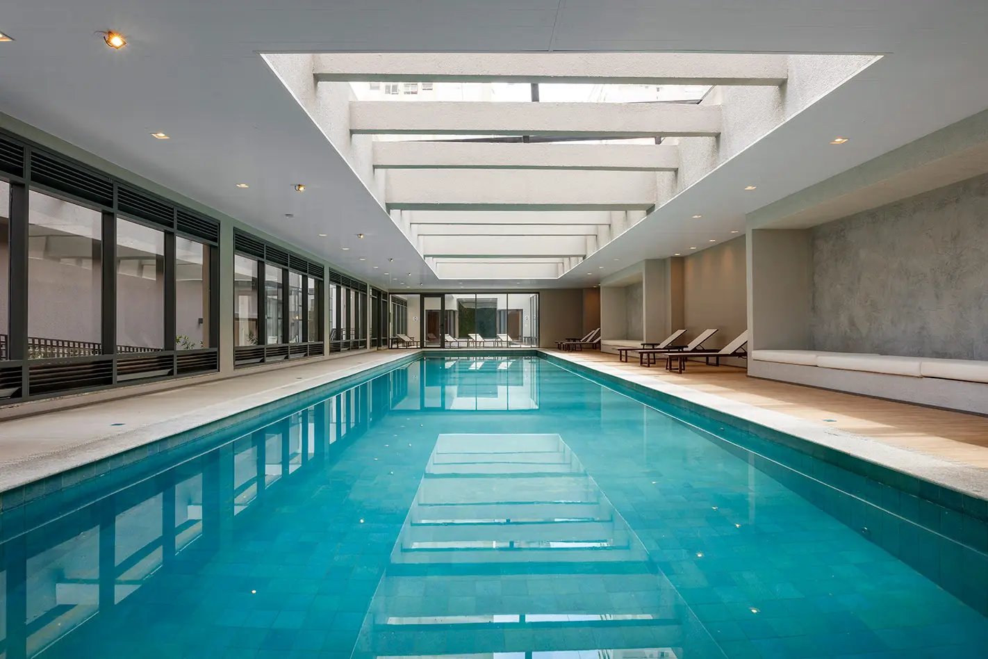 Piscina Aquecida Modern Vila Clementino